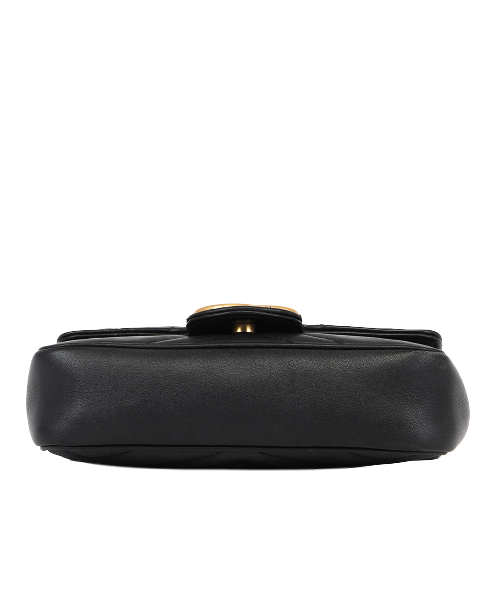 GUCCI GG MARMONT SUPER MINI BLACK CALF GHW 476433 496334 1117