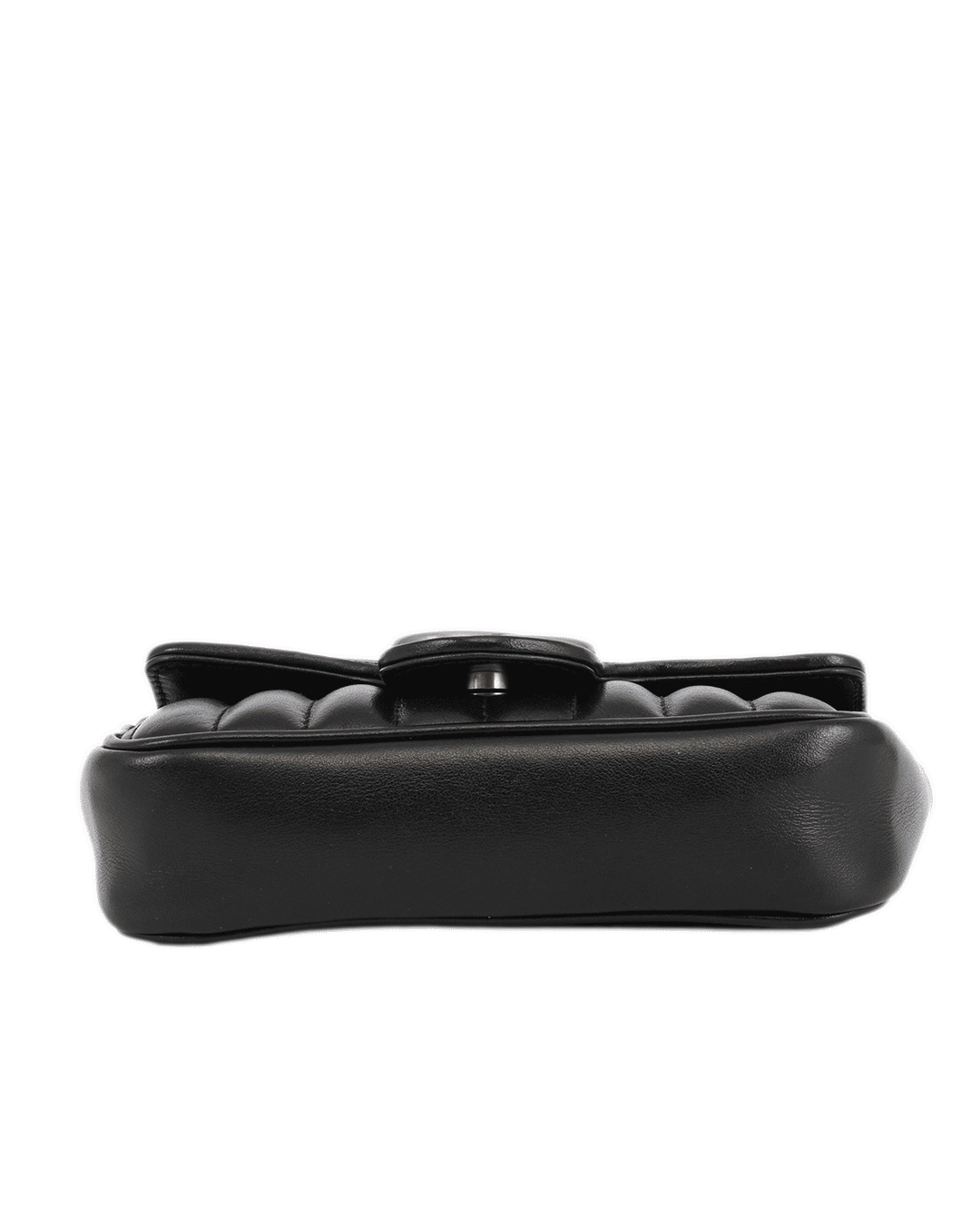 GUCCI GG MARMONT SUPER MINI BLACK CALF SHW 476433 493075 0560