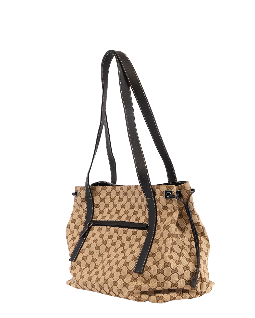 GUCCI GG TOTE BROWN GG MONOGRAM CANVAS SHW 30501 200047 1726