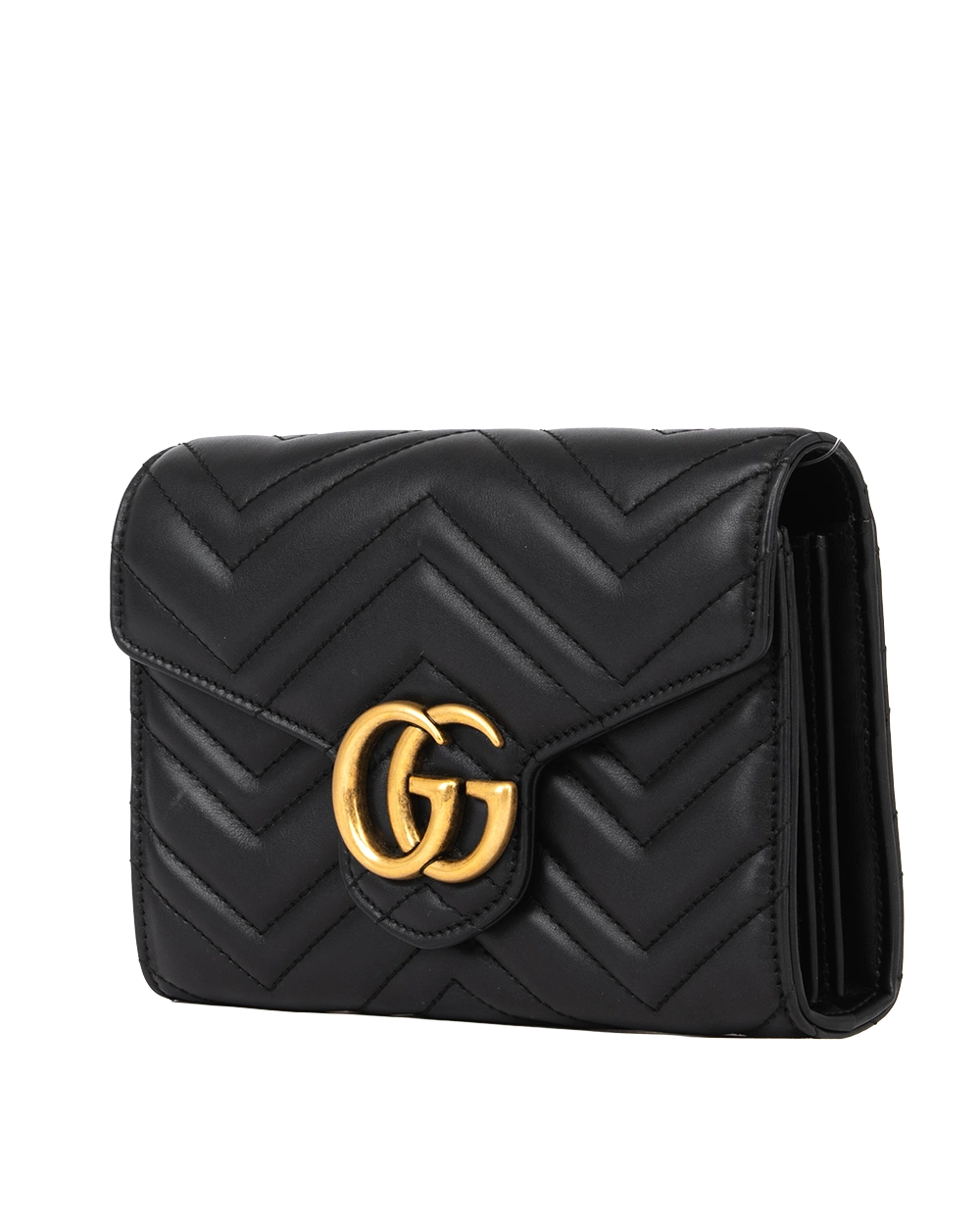 GUCCI GG WOC BLACK CALF GHW 474575493075 2262