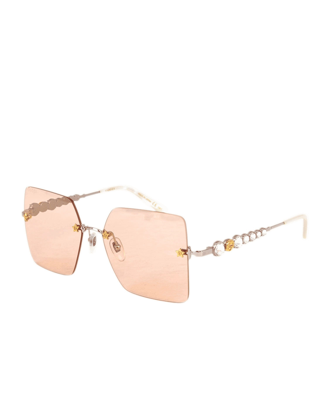 GUCCI GG0644S SUNGLASSES PINK SHW 2373