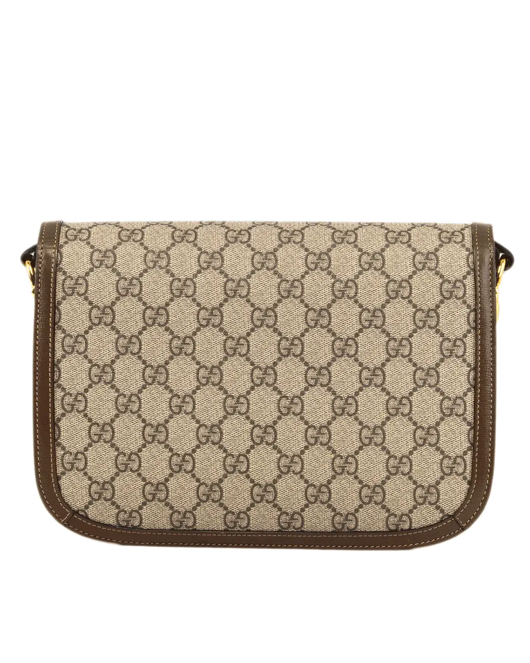 GUCCI HORSEBIT 1955 MEDIUM BROWN GG MONOGRAM CANVAS GHW 0867