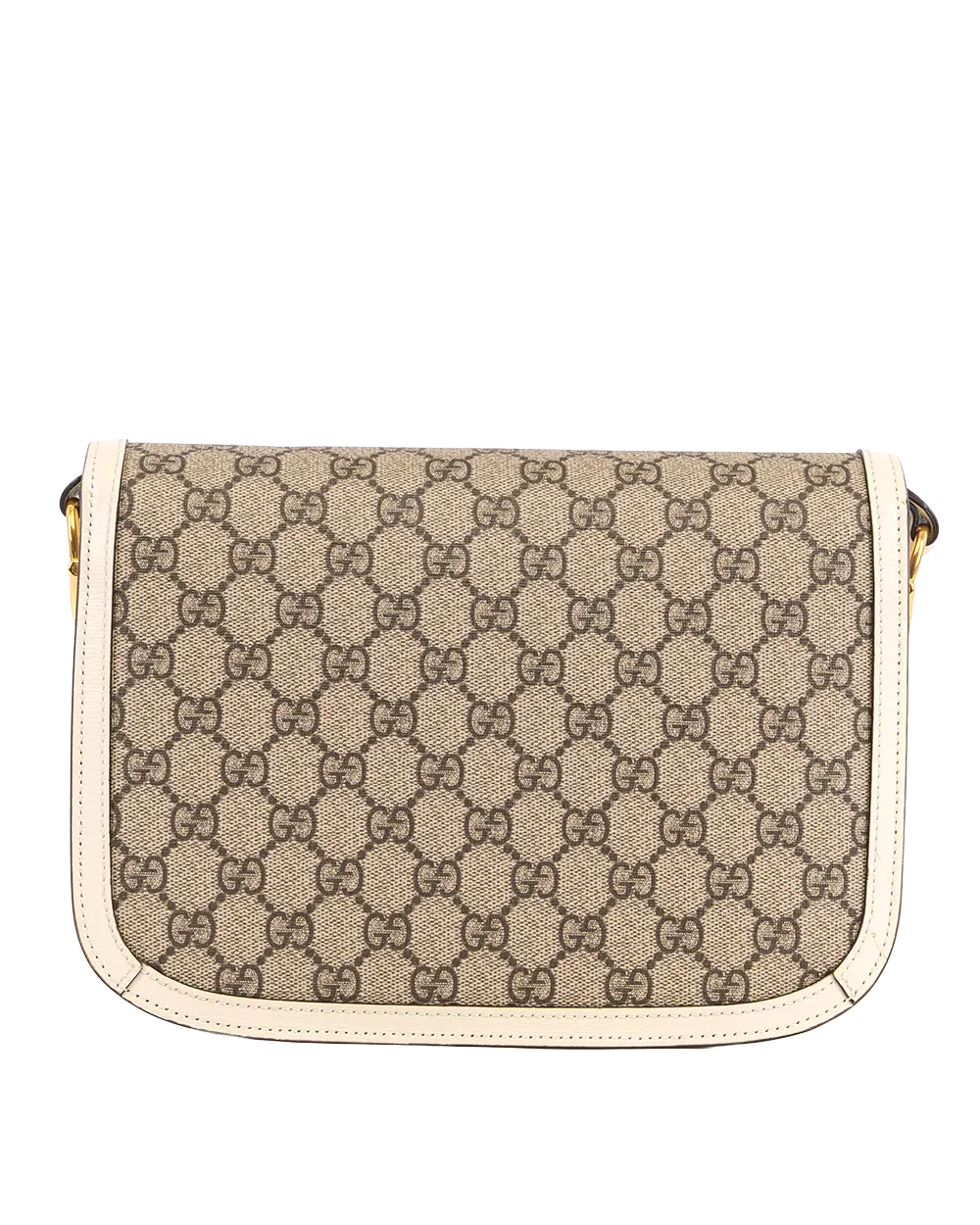 GUCCI HORSEBIT 1955 MEDIUM WHITE GG MONOGRAM CANVAS GHW 602204 520981 3040