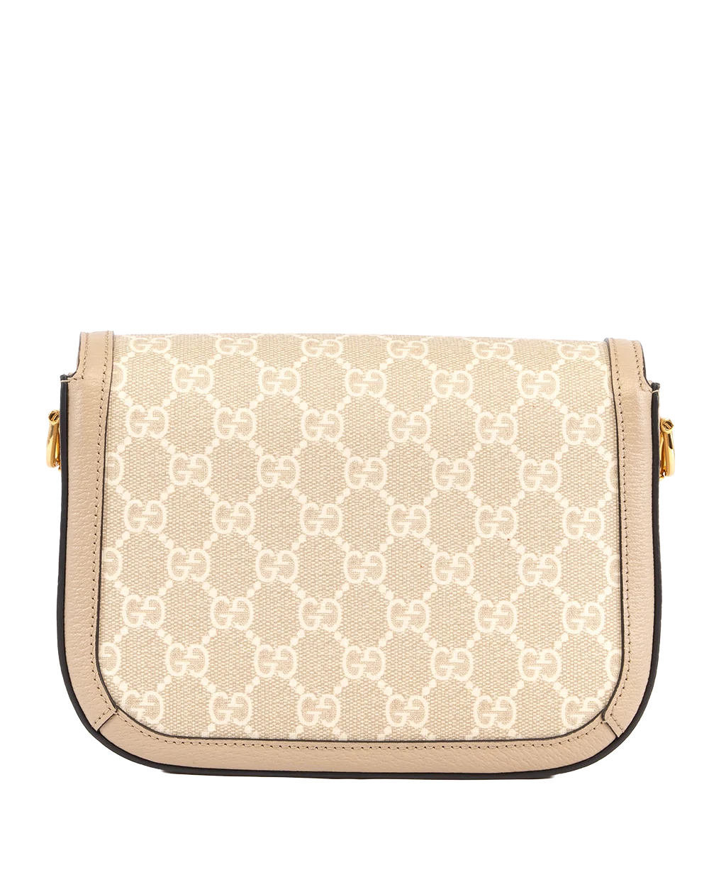 GUCCI HORSEBIT 1955 MINI BEIGE GG MONOGRAM CANVAS GHW 658574 213317 2971