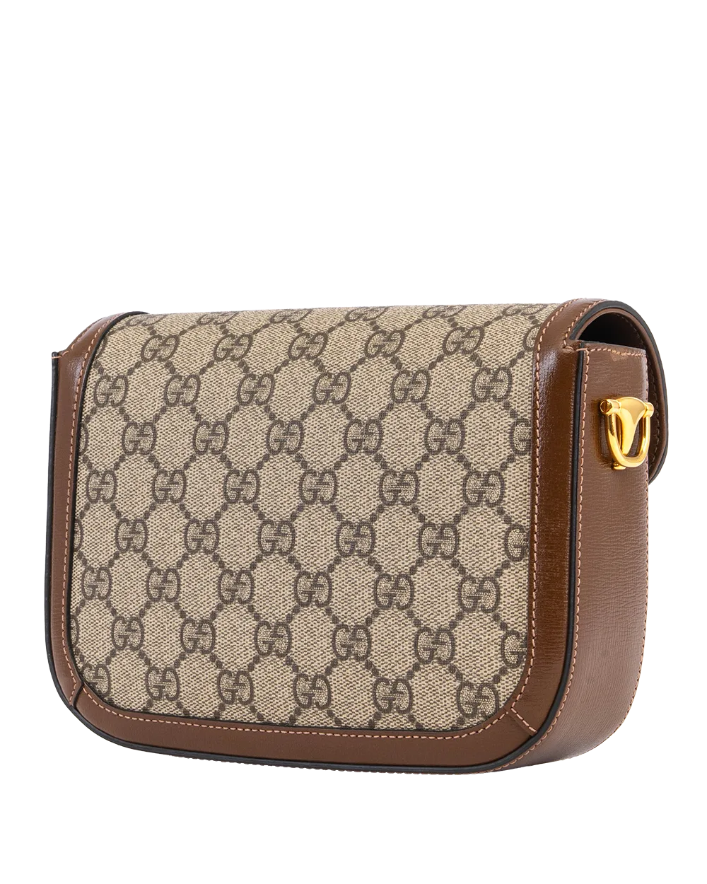 GUCCI HORSEBIT 1955 MINI BROWN GG MONOGRAM CANVAS GHW 658574 520981 1895