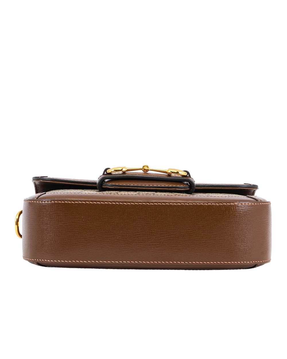 GUCCI HORSEBIT 1955 MINI BROWN GG MONOGRAM CANVAS GHW 658574 520981 1897