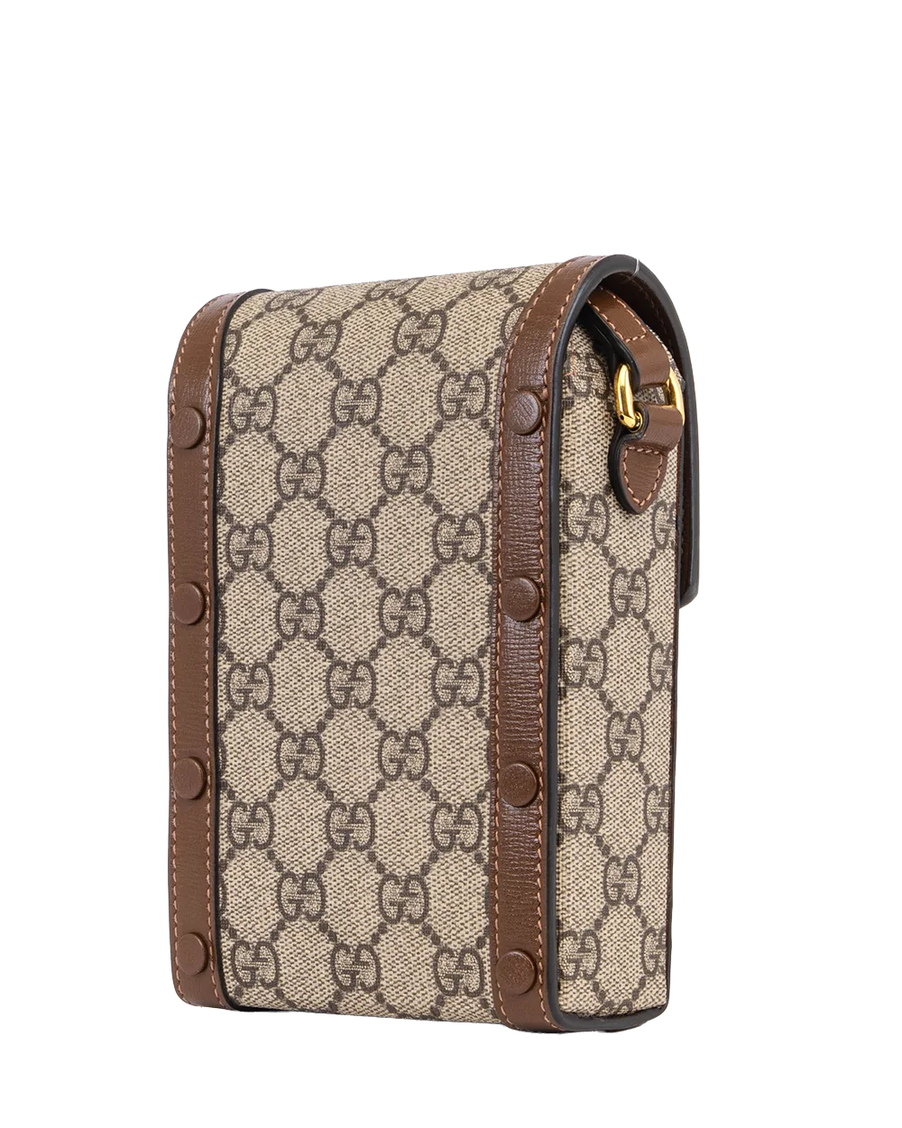 GUCCI HORSEBIT 1955 PHONE BROWN GG MONOGRA CANVAS GHW 625615 2067 1915