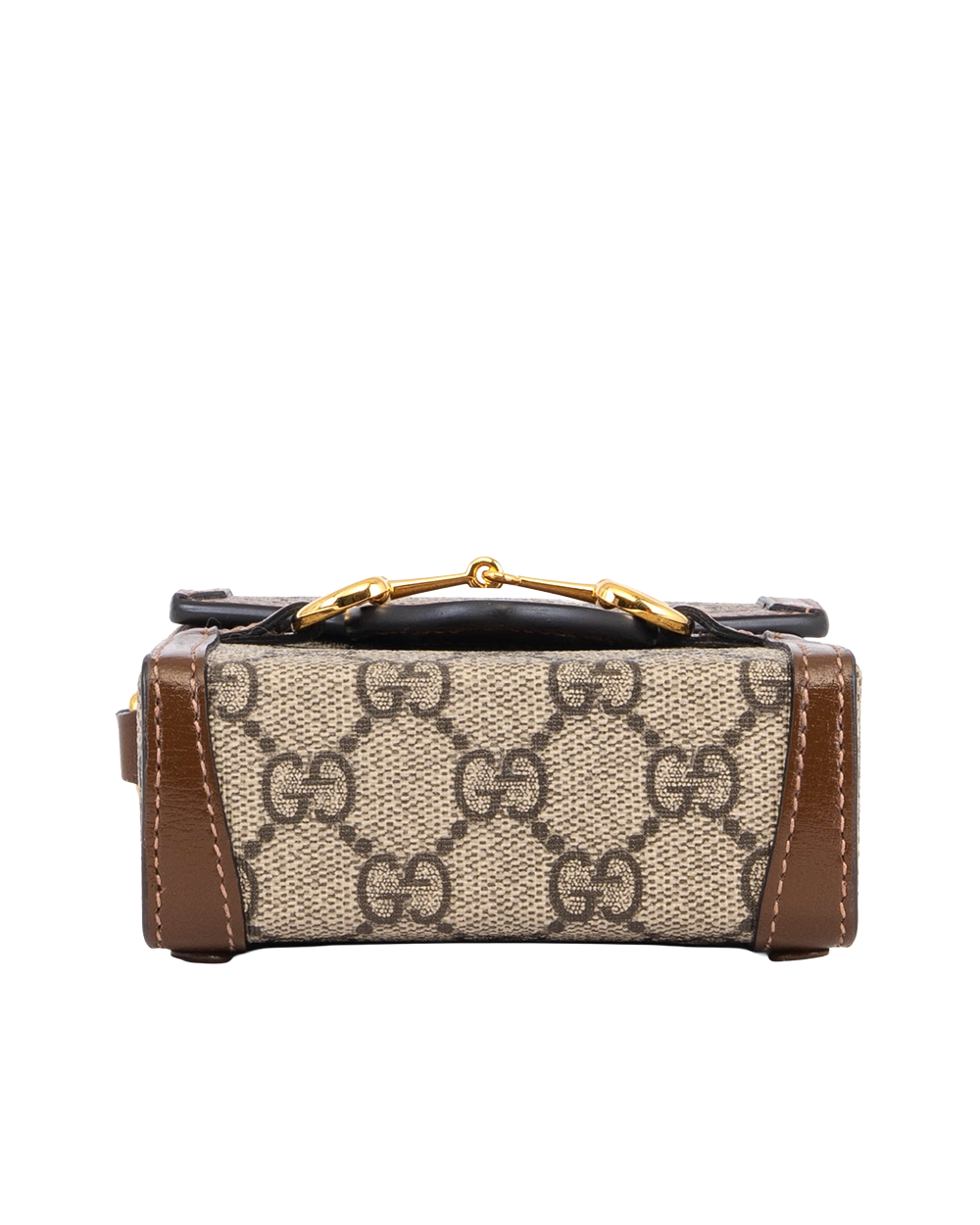 GUCCI HORSEBIT 1955 PHONE BROWN GG MONOGRA CANVAS GHW 625615 2067 1920