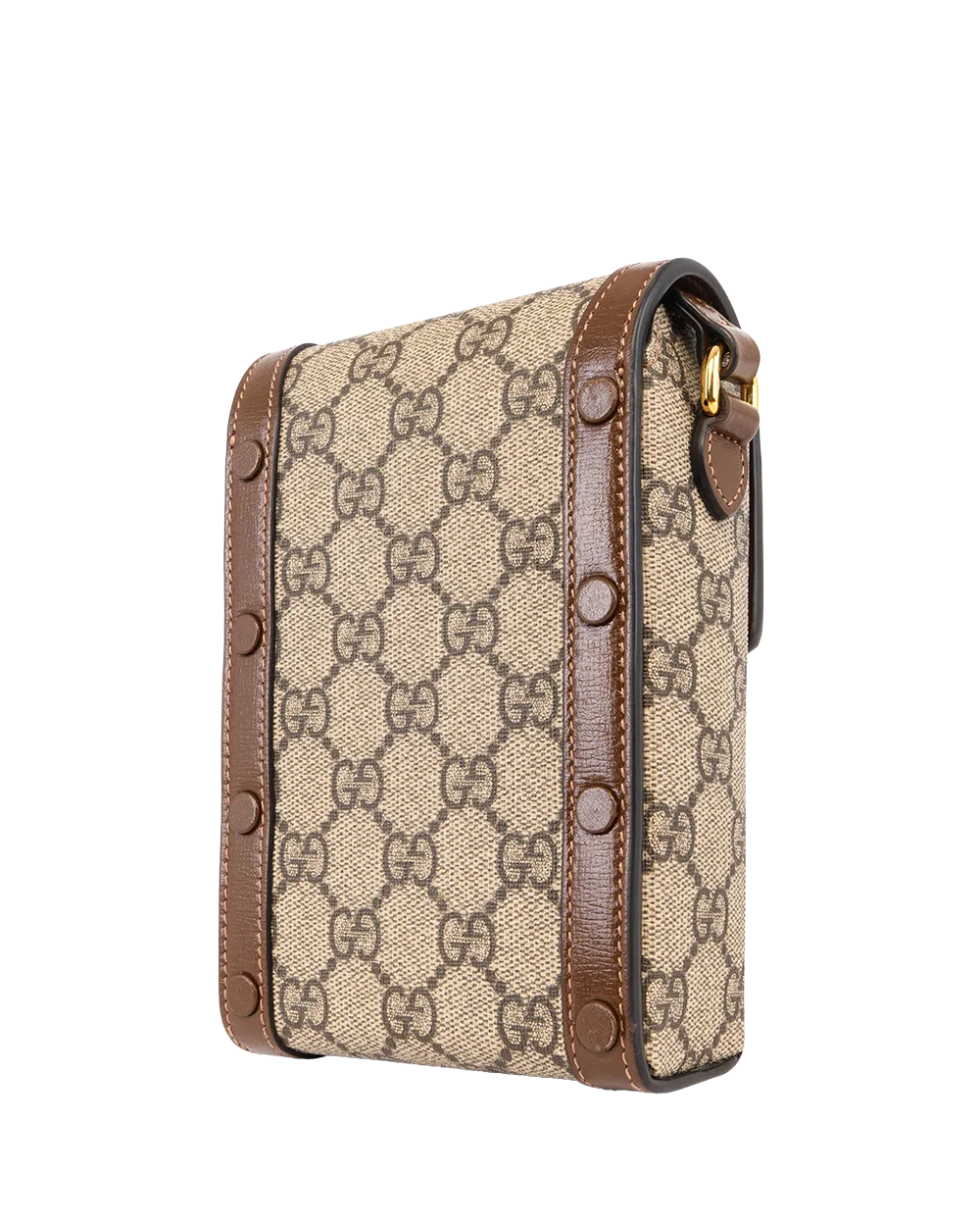 GUCCI HORSEBIT 1955 PHONE BROWN GG MONOGRAM CANVAS GHW 625615 2149 2728