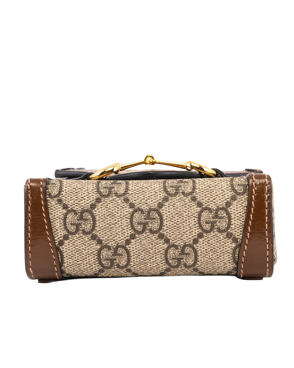 GUCCI HORSEBIT 1955 PHONE BROWN GG MONOGRAM CANVAS GHW 625615 2149 2732