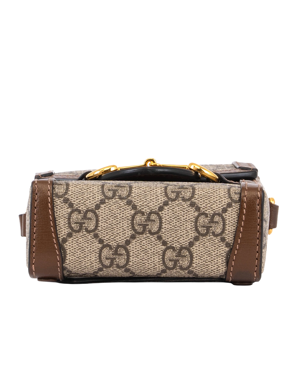 GUCCI HORSEBIT 1955 PHONE BROWN GG MONOGRAM CANVAS GHW 625615 525040 0624