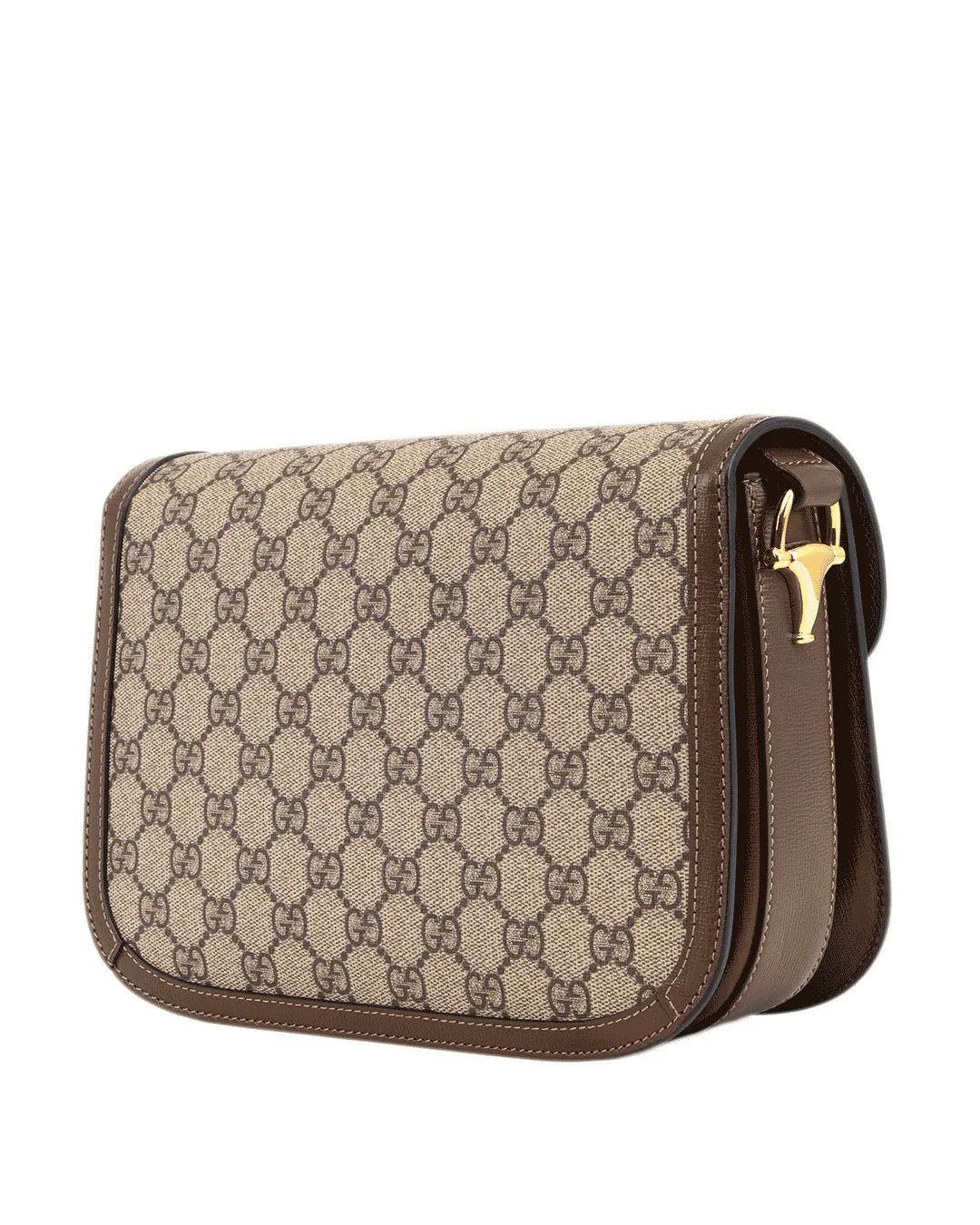 GUCCI HORSEBIT 1995 MEDIUM BROWN GG MONOGRAM CANVAS GHW 602204 525040 4029