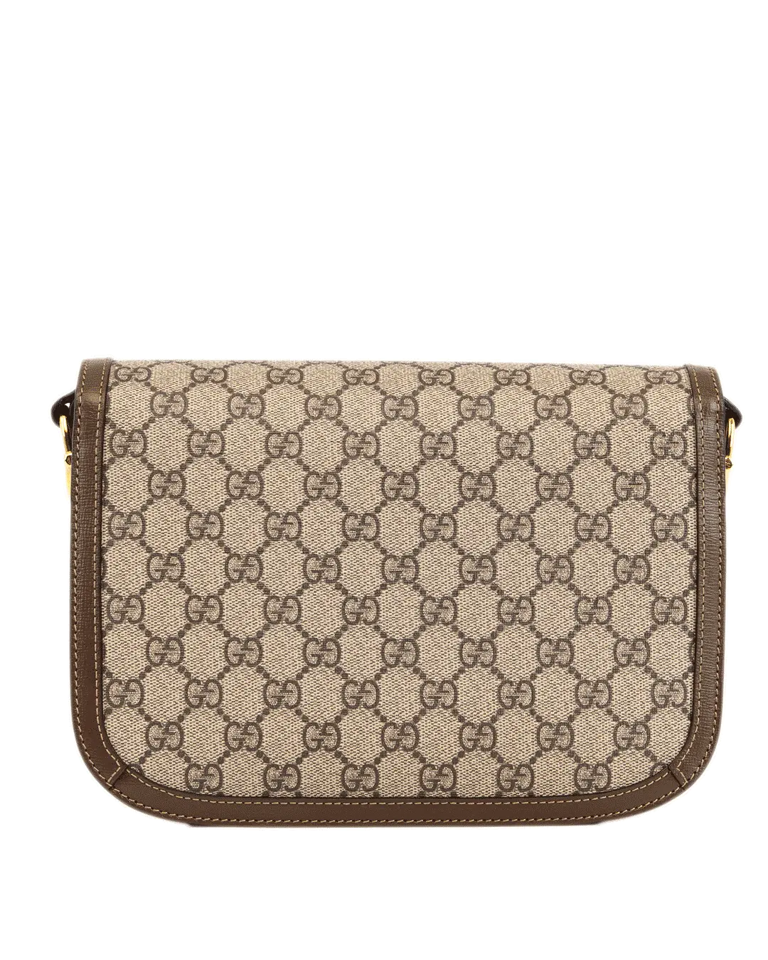GUCCI HORSEBIT 1995 MEDIUM BROWN GG MONOGRAM CANVAS GHW 602204 525040 4030
