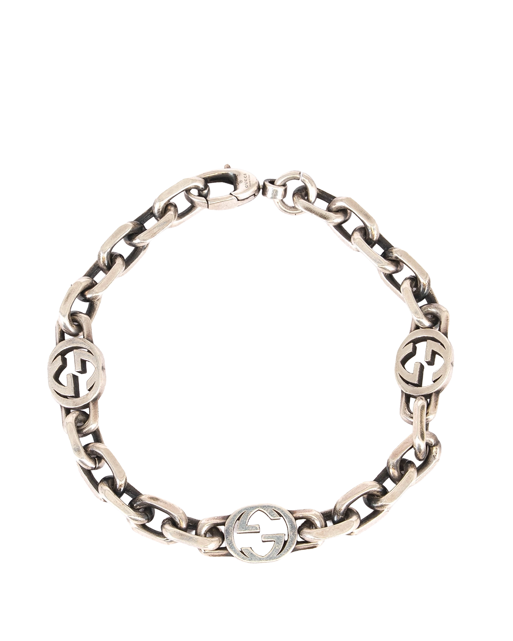 GUCCI INTERLOCKING BRACELET 17 SHW 1447
