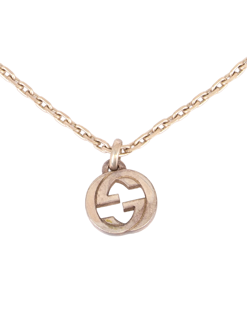 GUCCI INTERLOCKING NECKLACE SHW 1437