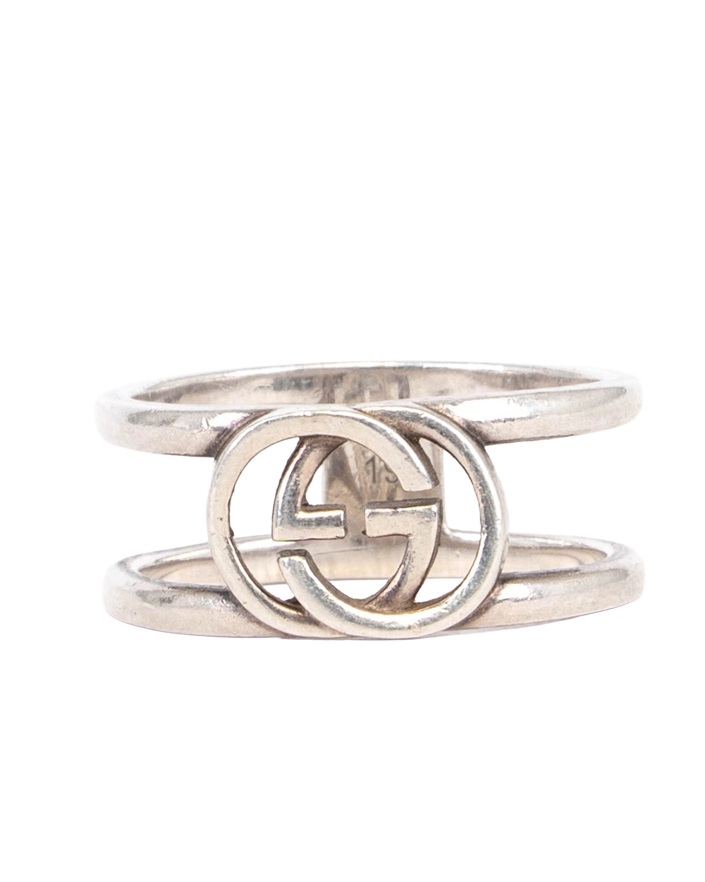 GUCCI INTERLOCKING RING 19 RSHW 1538