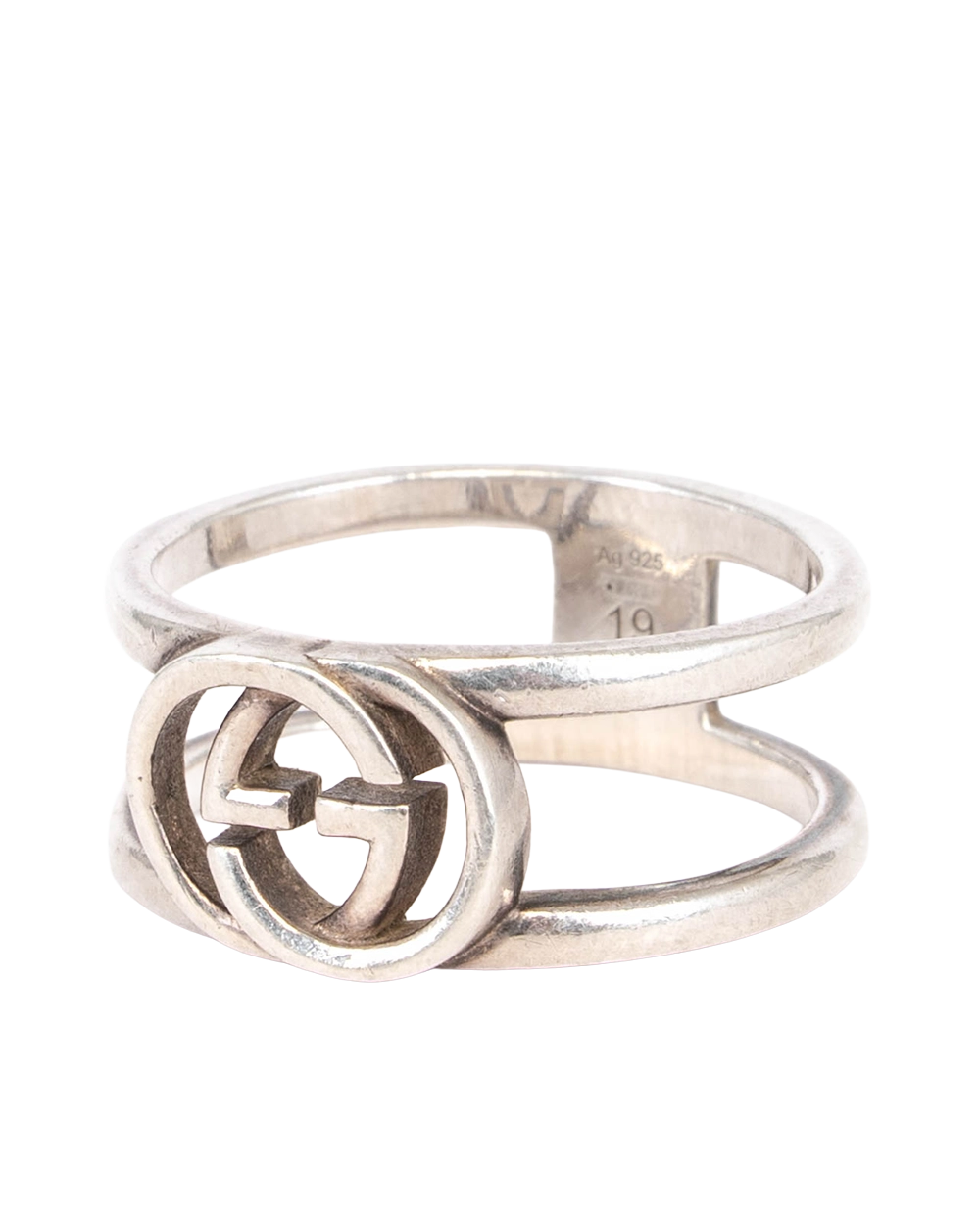 GUCCI INTERLOCKING RING 19 RSHW 1540
