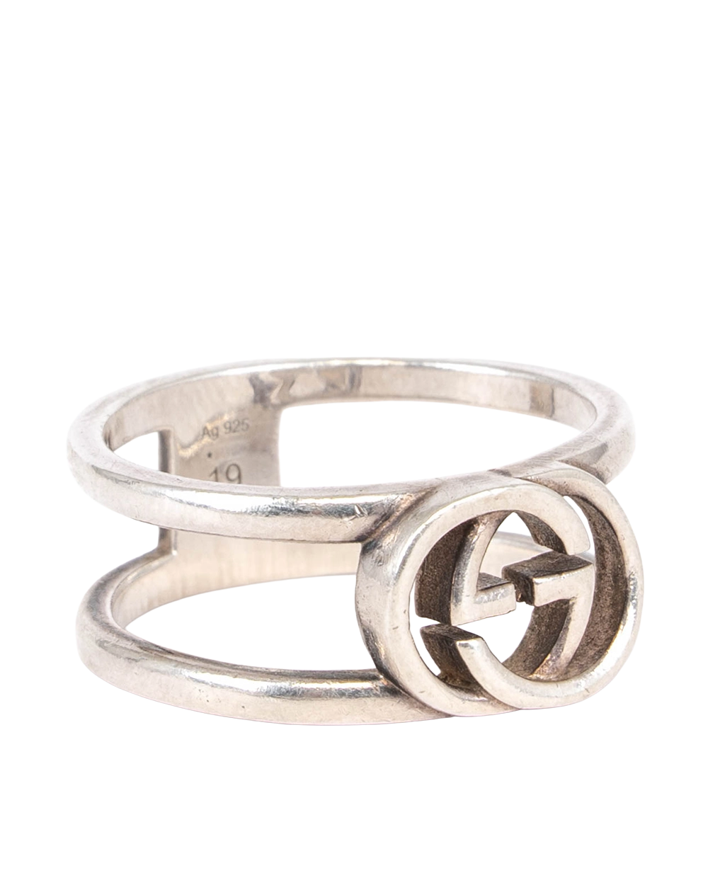 GUCCI INTERLOCKING RING 19 RSHW 1541