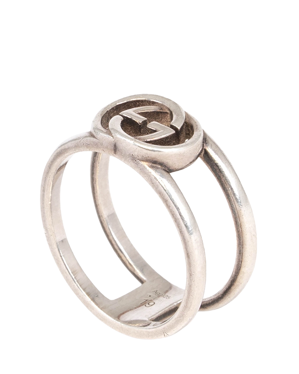 GUCCI INTERLOCKING RING 19 RSHW 1544