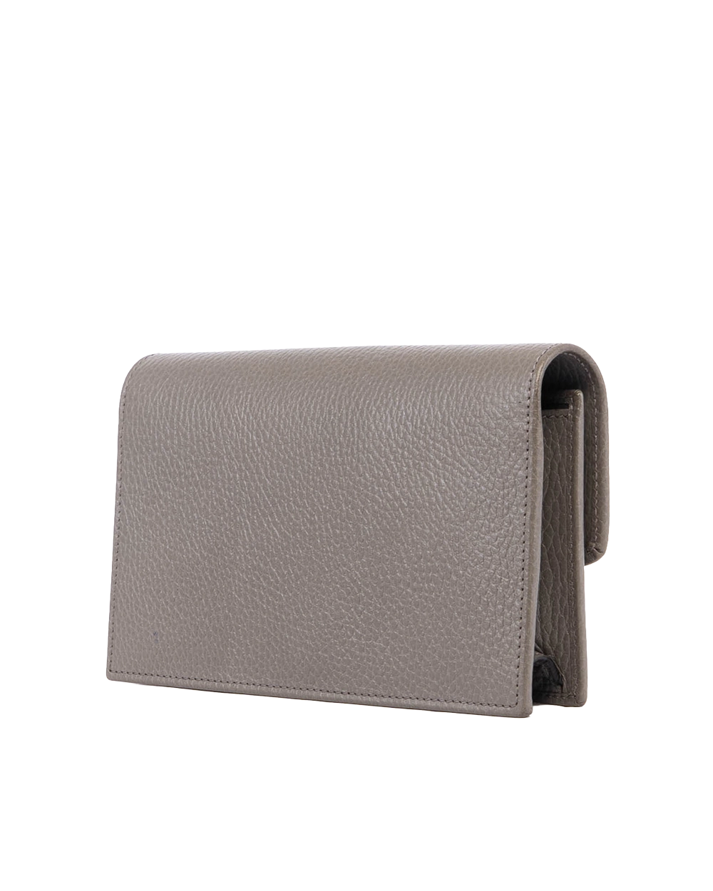 GUCCI INTERLOCKING WOC GREY CALF GHW 615523 203887 05061