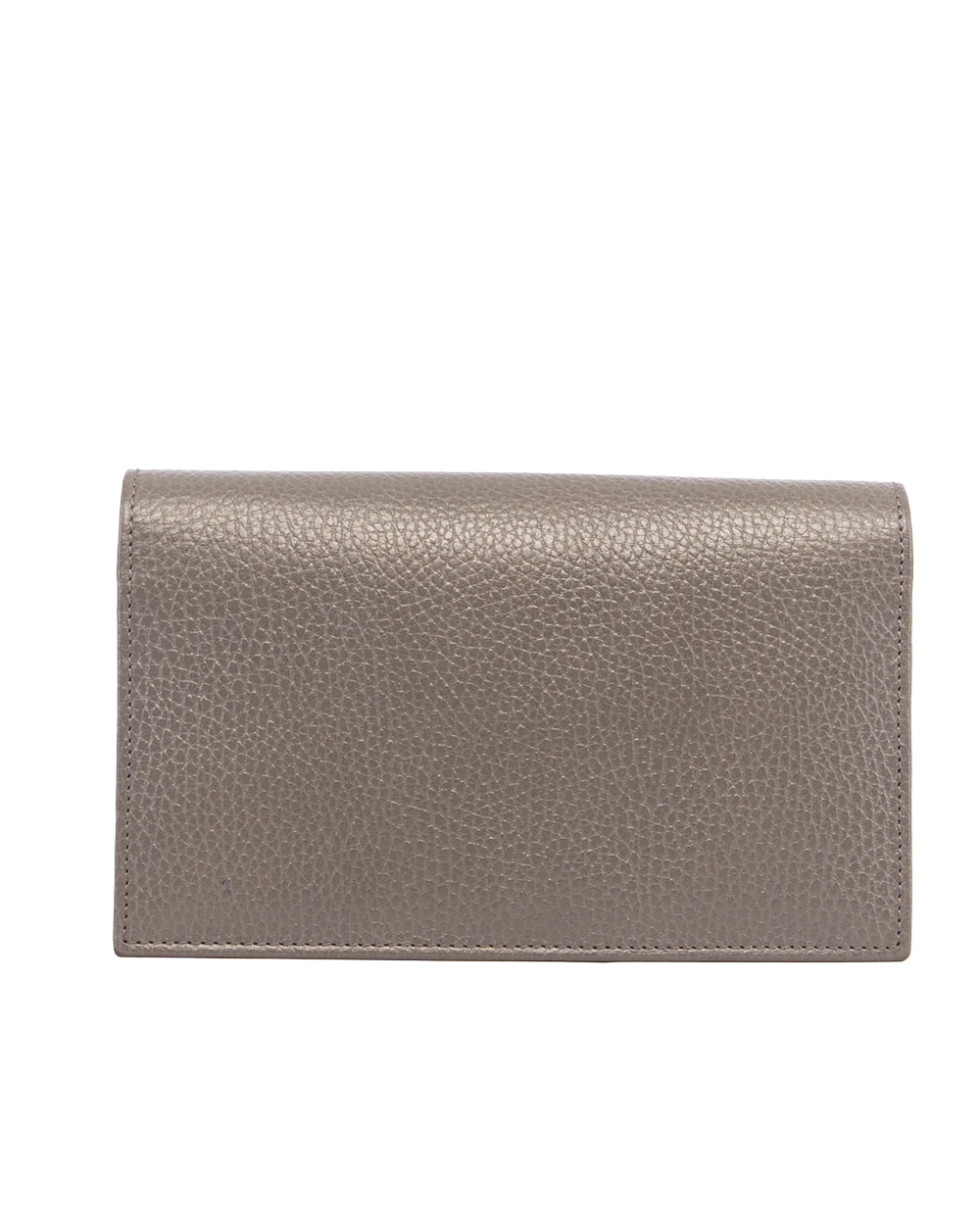 GUCCI INTERLOCKING WOC GREY CALF GHW 615523 203887 05062