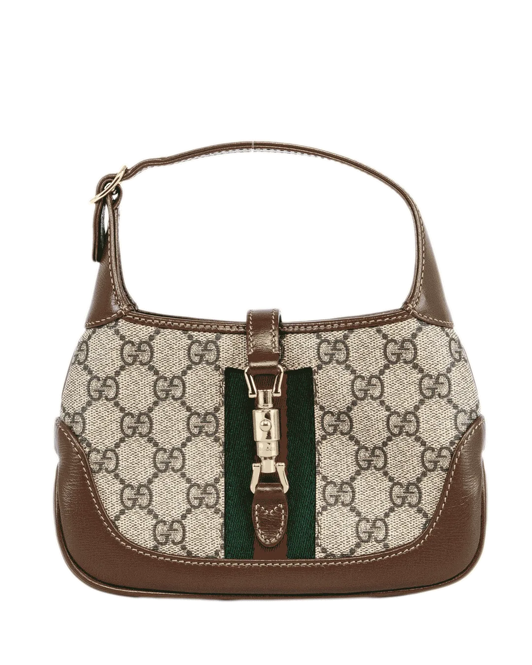 GUCCI JACKIE 1961 MINI BROWN GG MONOGRAM CANVAS GHW 637092 562600 1355