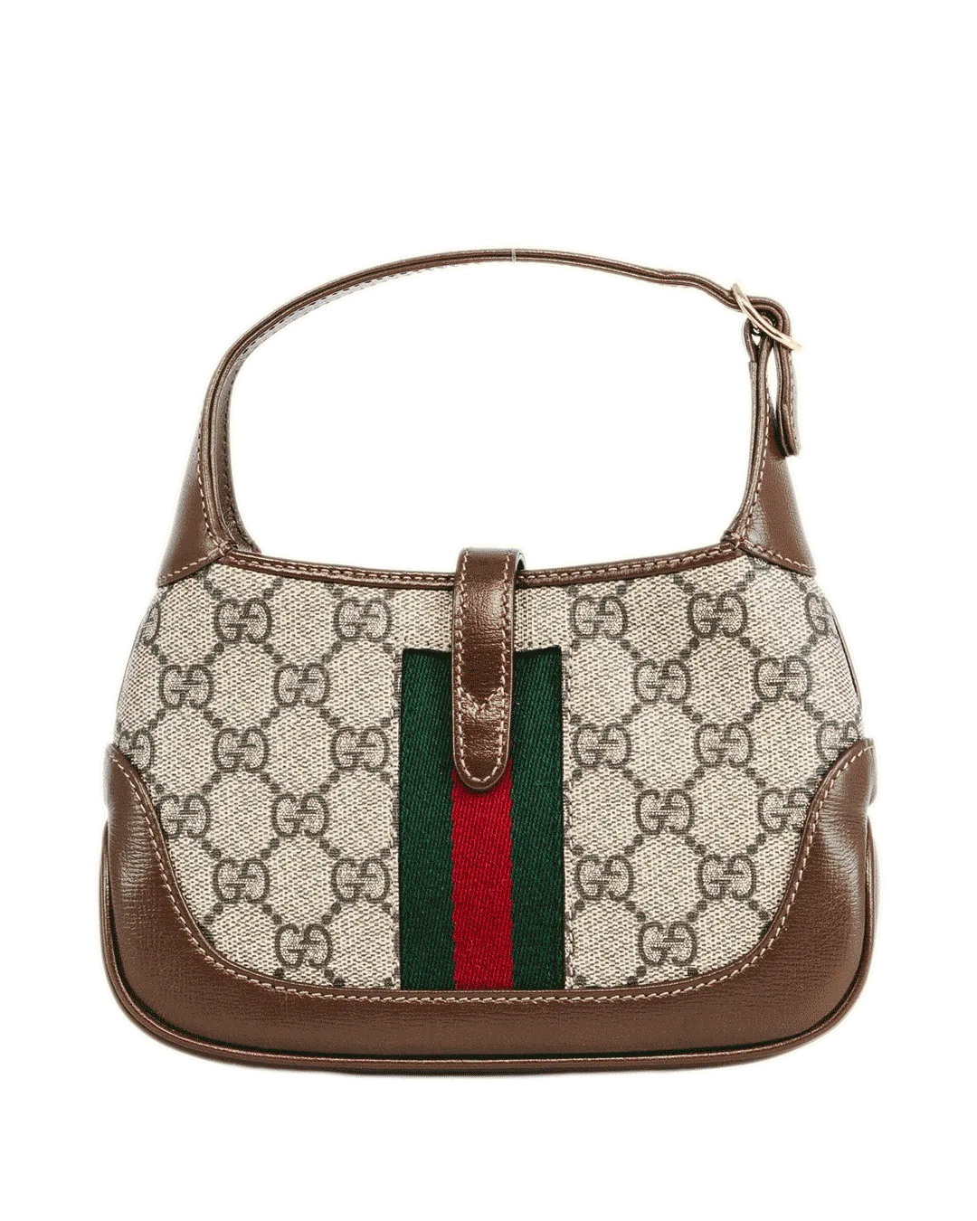 GUCCI JACKIE 1961 MINI BROWN GG MONOGRAM CANVAS GHW 637092 562600 1358