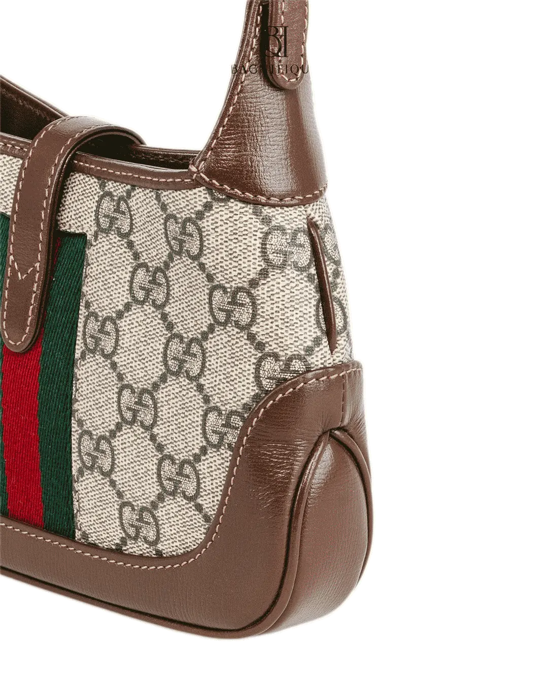 GUCCI JACKIE 1961 MINI BROWN GG MONOGRAM CANVAS GHW 637092 562600 1362