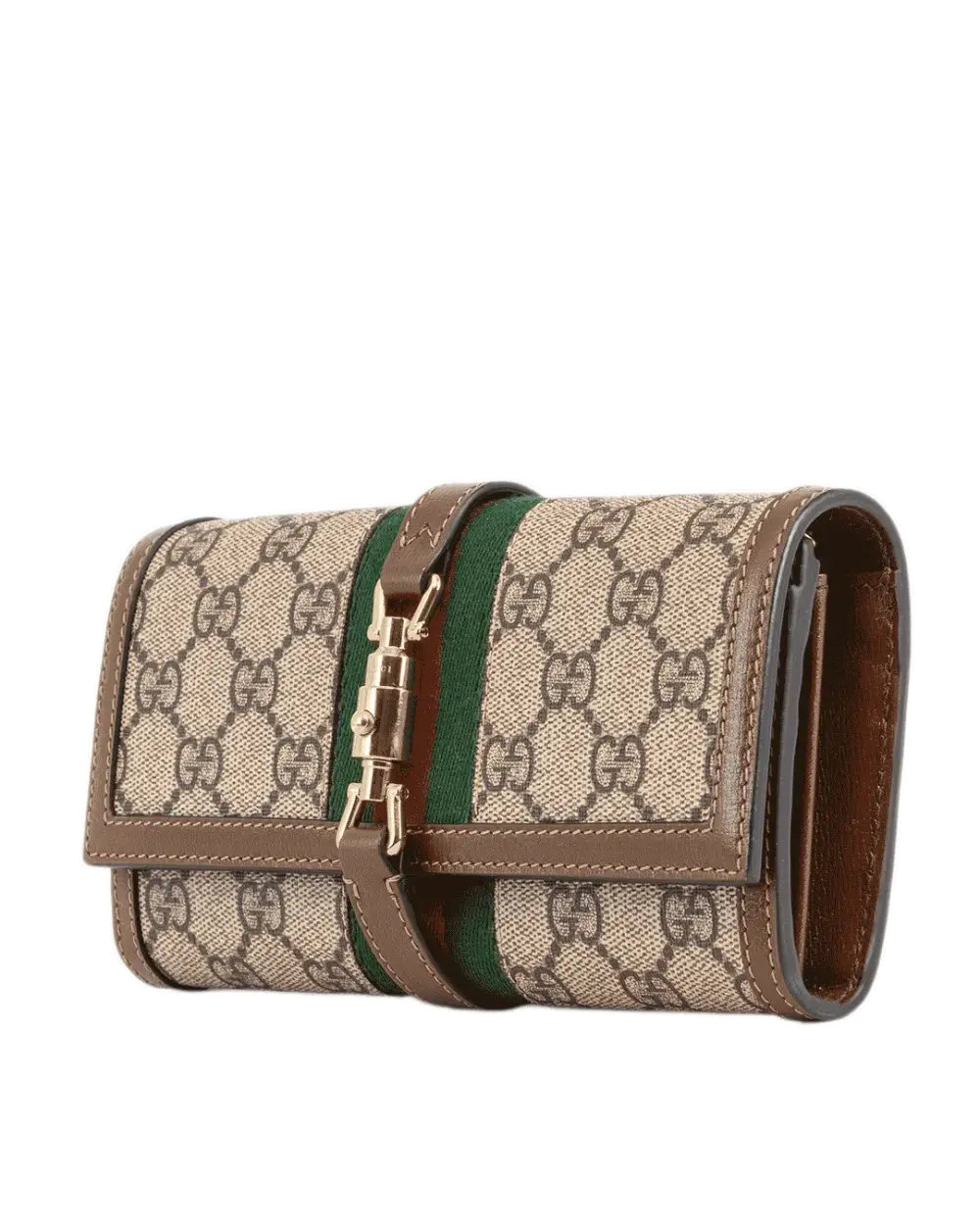 GUCCI JACKIE 1961 WOC BROWN GG MONOGRAM CANVAS GHW 1826