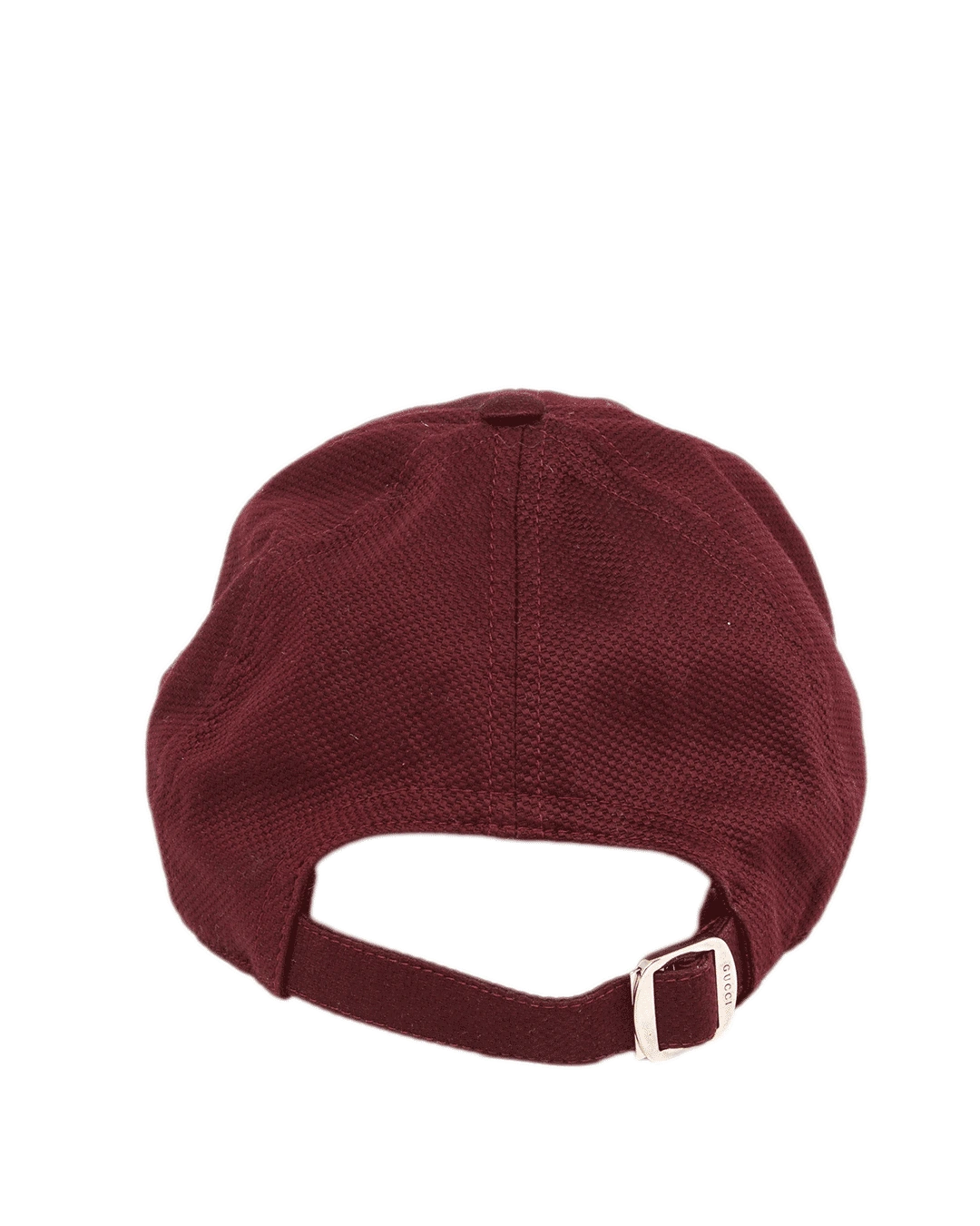 GUCCI LOGO BASEBALL CAP L RED EMBROIDERED SHW 0408