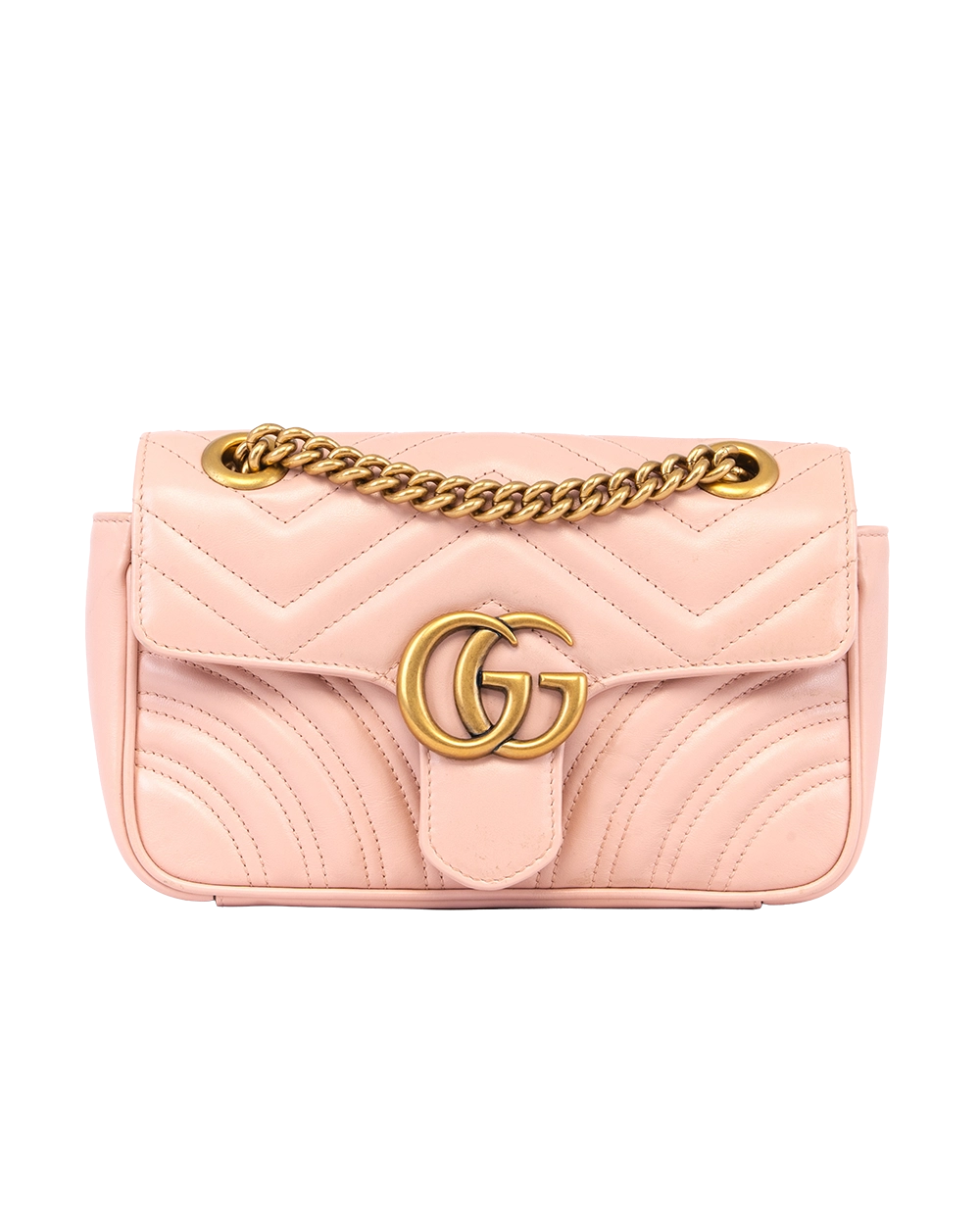GUCCI MARMONT 22 PINK CALF GHW 446744 498879 0210