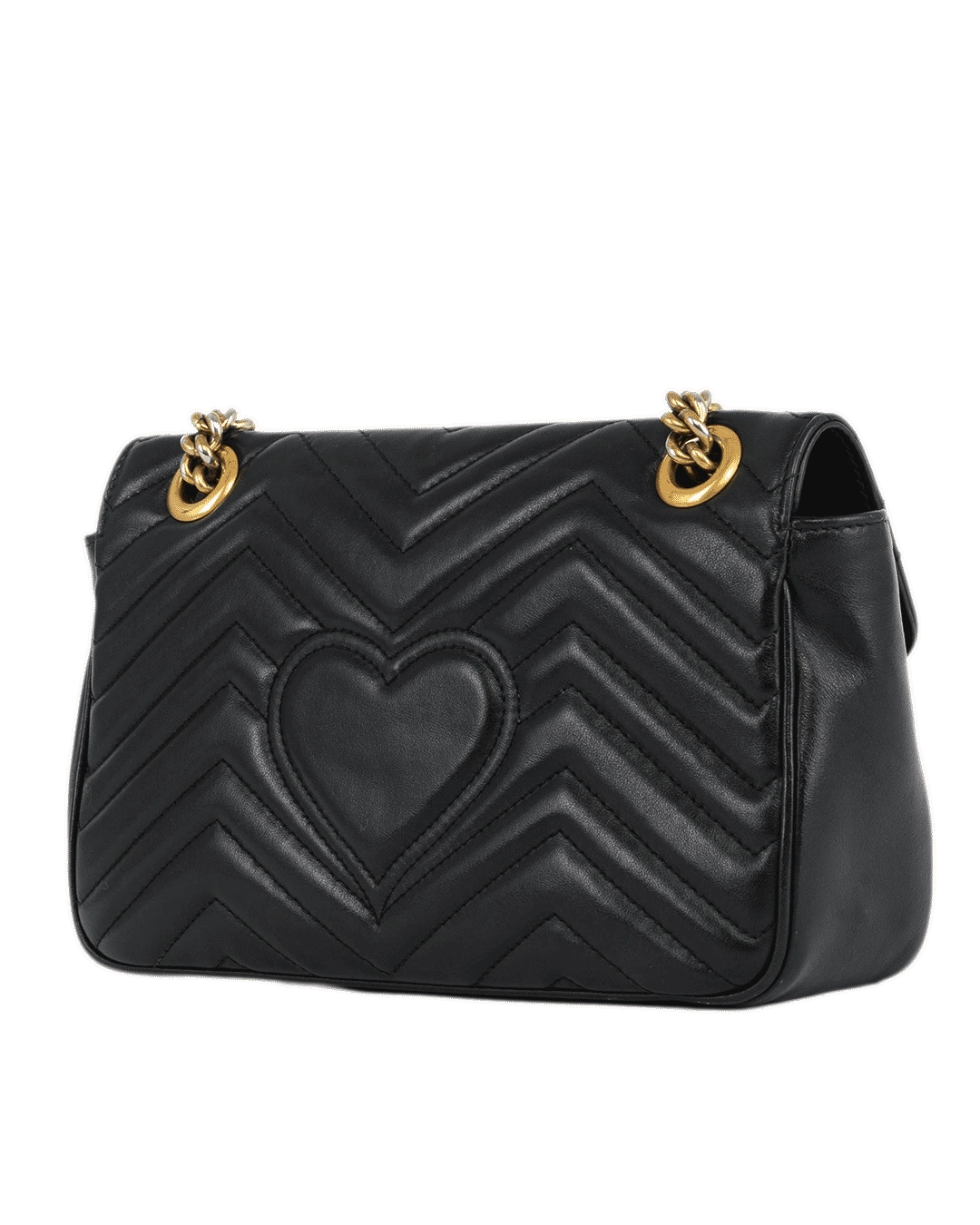GUCCI MARMONT 26 BLACK CALF GHW 443497520981 1694
