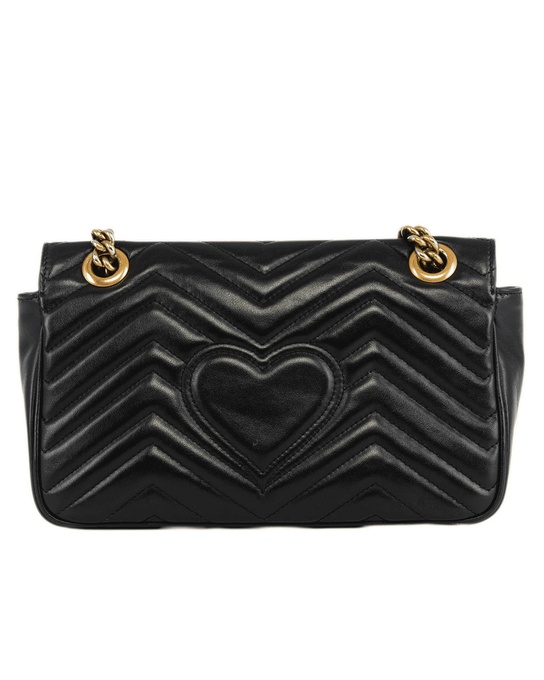 GUCCI MARMONT 26 BLACK CALF GHW 443497520981 1695
