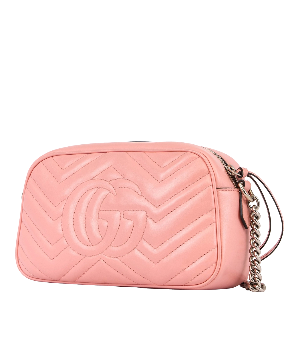 GUCCI MARMONT CAMERA 24 PINK CALF SHW 447632 204991 1160