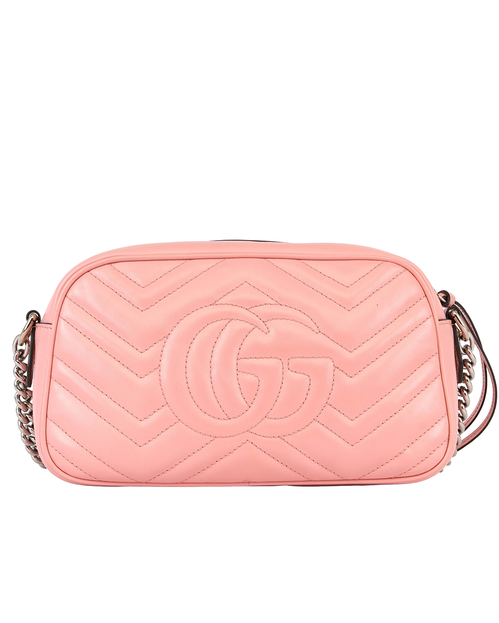 GUCCI MARMONT CAMERA 24 PINK CALF SHW 447632 204991 1161