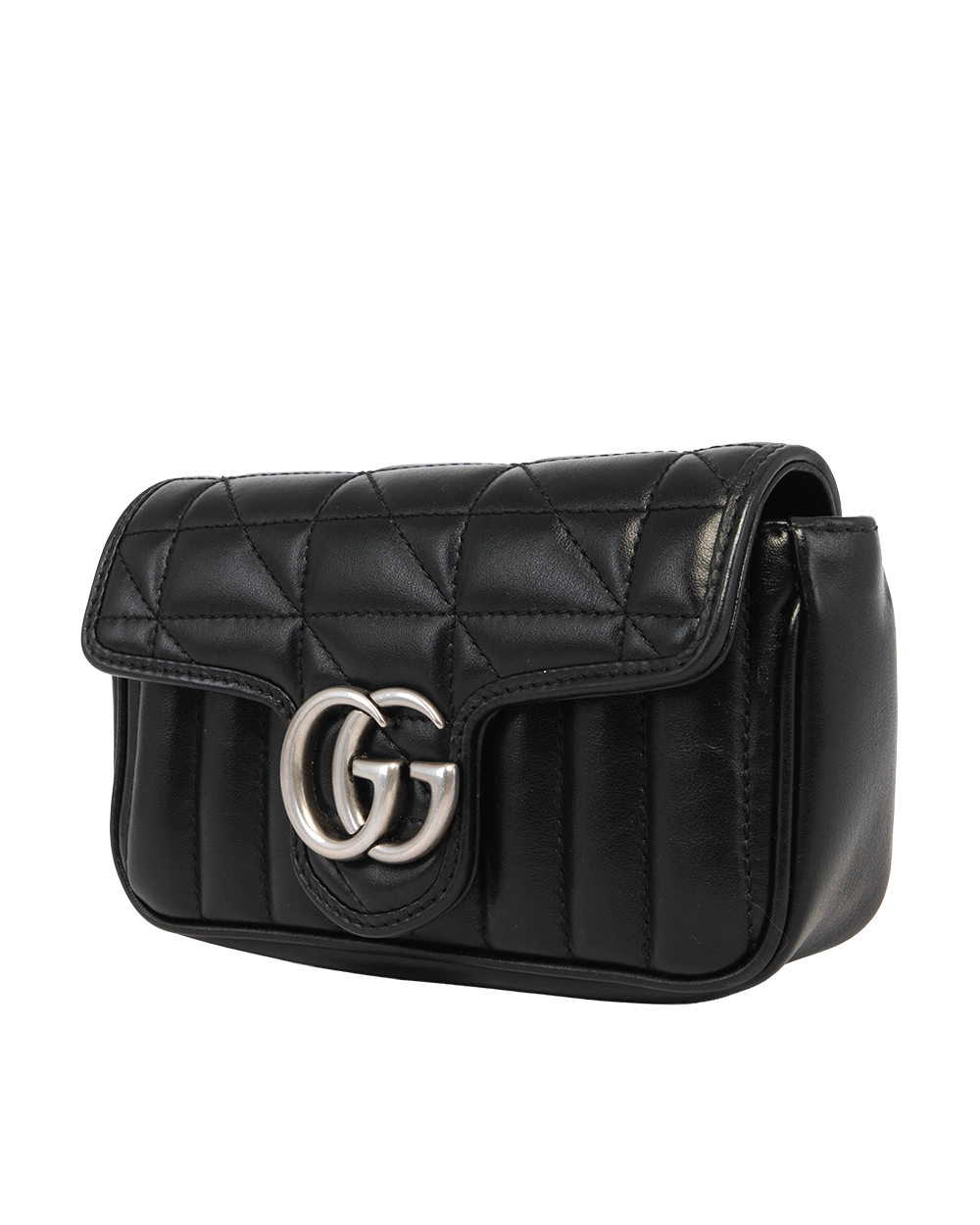 GUCCI MARMONT SUPER MINI BLACK CALF RSHW 476433 496334 2764