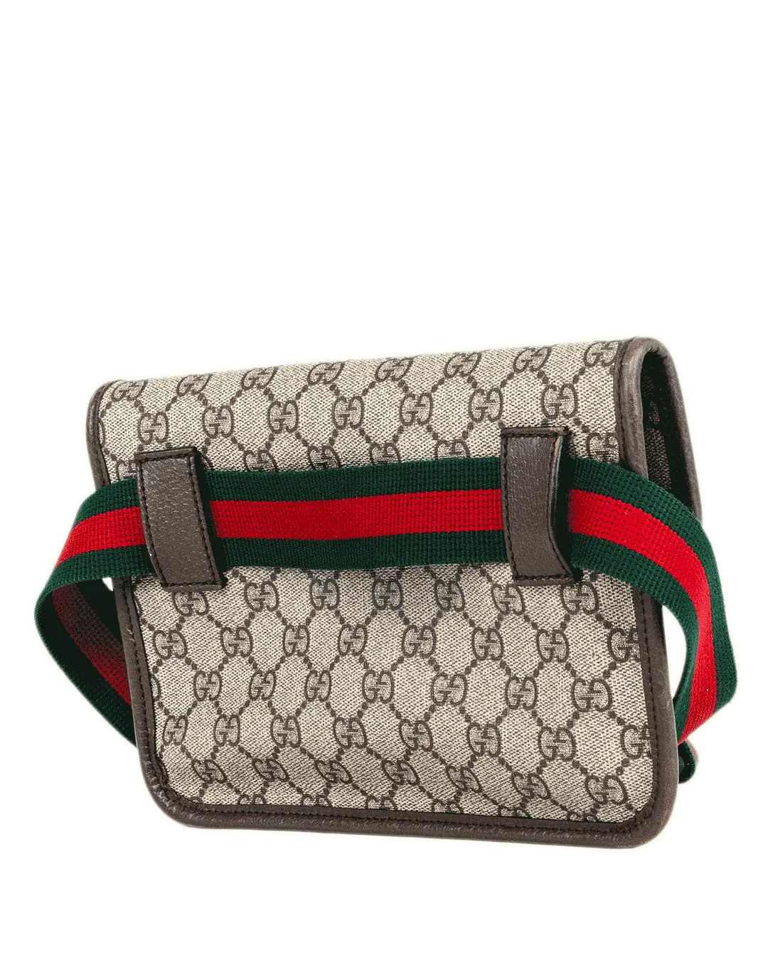 GUCCI NEO VINTAGE BELT BAG BROWN GG MONOGRAM CANVAS GHW 493930 498879 1431