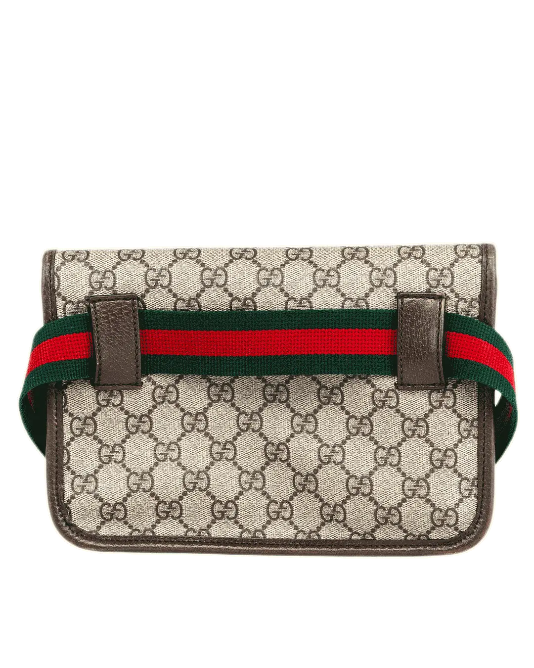 GUCCI NEO VINTAGE BELT BAG BROWN GG MONOGRAM CANVAS GHW 493930 498879 1432