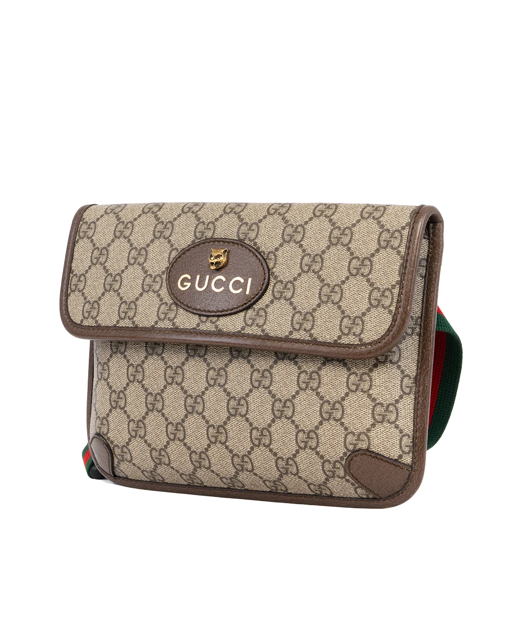 GUCCI NEO VINTAGE BELT BAG BROWN GG SUPREME MONOGRAM CANVAS GHW 493930 568024 1731