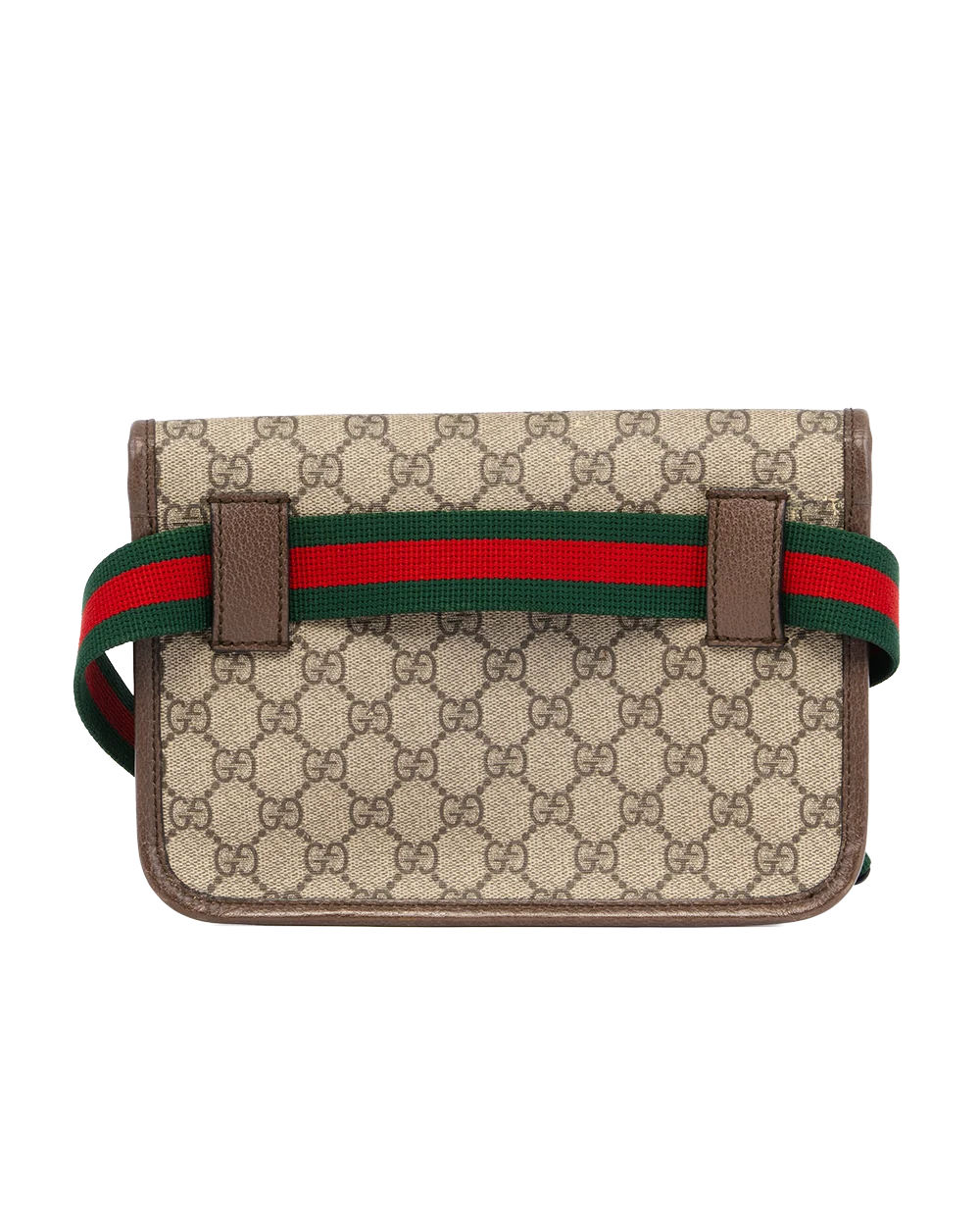 GUCCI NEO VINTAGE BELT BAG BROWN GG SUPREME MONOGRAM CANVAS GHW 493930 568024 1733