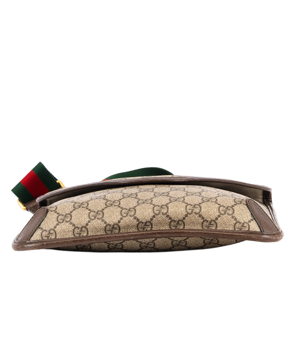 GUCCI NEO VINTAGE MESSENGER BROWN GG MONOGRAM CANVAS GHW 598604 493075 1073