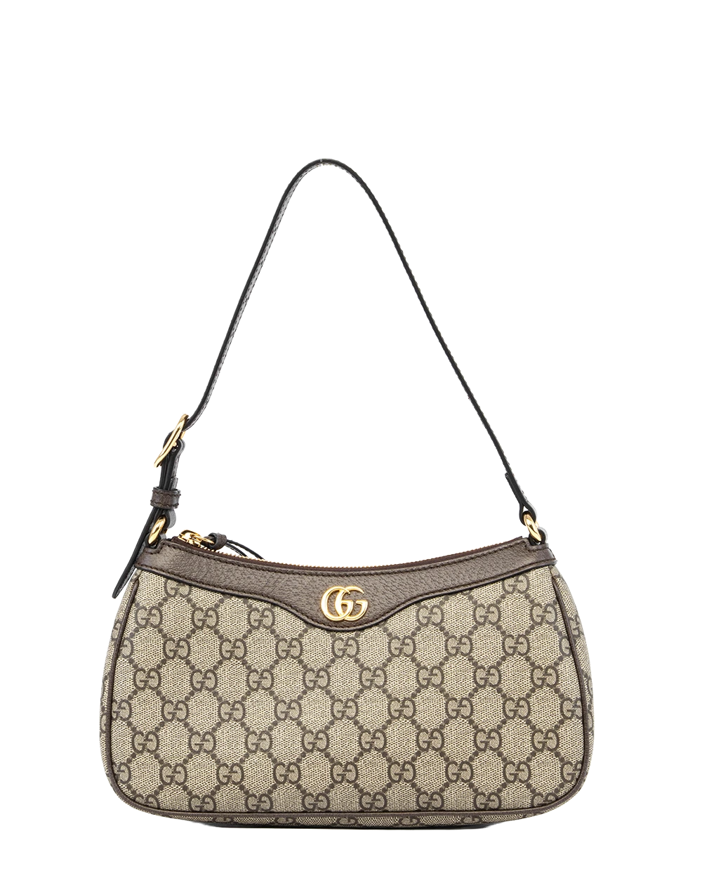 GUCCI OPHAIDIA SHOLEDER BAG SMALL BROWN GG MONOGRAM CANVAS GHW 735145 213317 0689