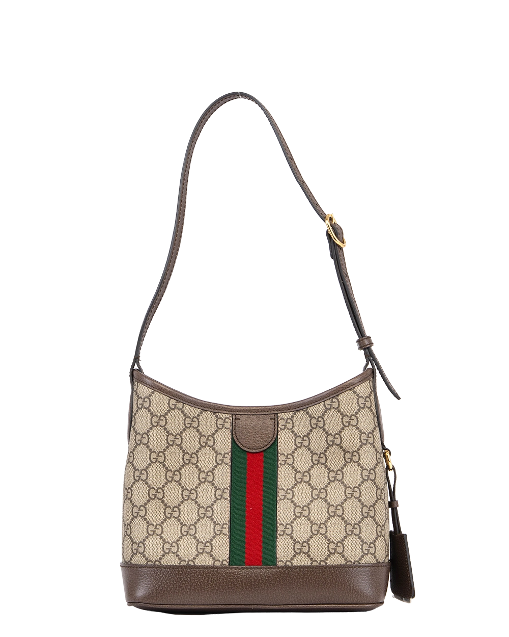 GUCCI OPHAIDIA SHOLEDER BAG SMALL BROWN GG MONOGRAM CANVAS GHW 781402 525040 2087