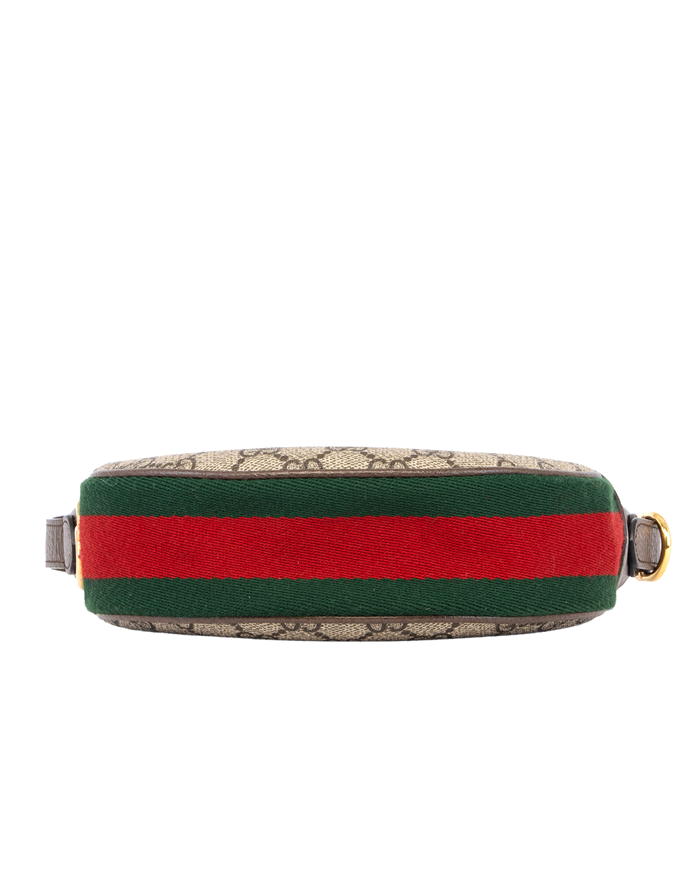 GUCCI OPHIDIA GG MINI BAG BROWN RED GREEN GG MONOGRAM CANVAS GHW 658551 493075 3001