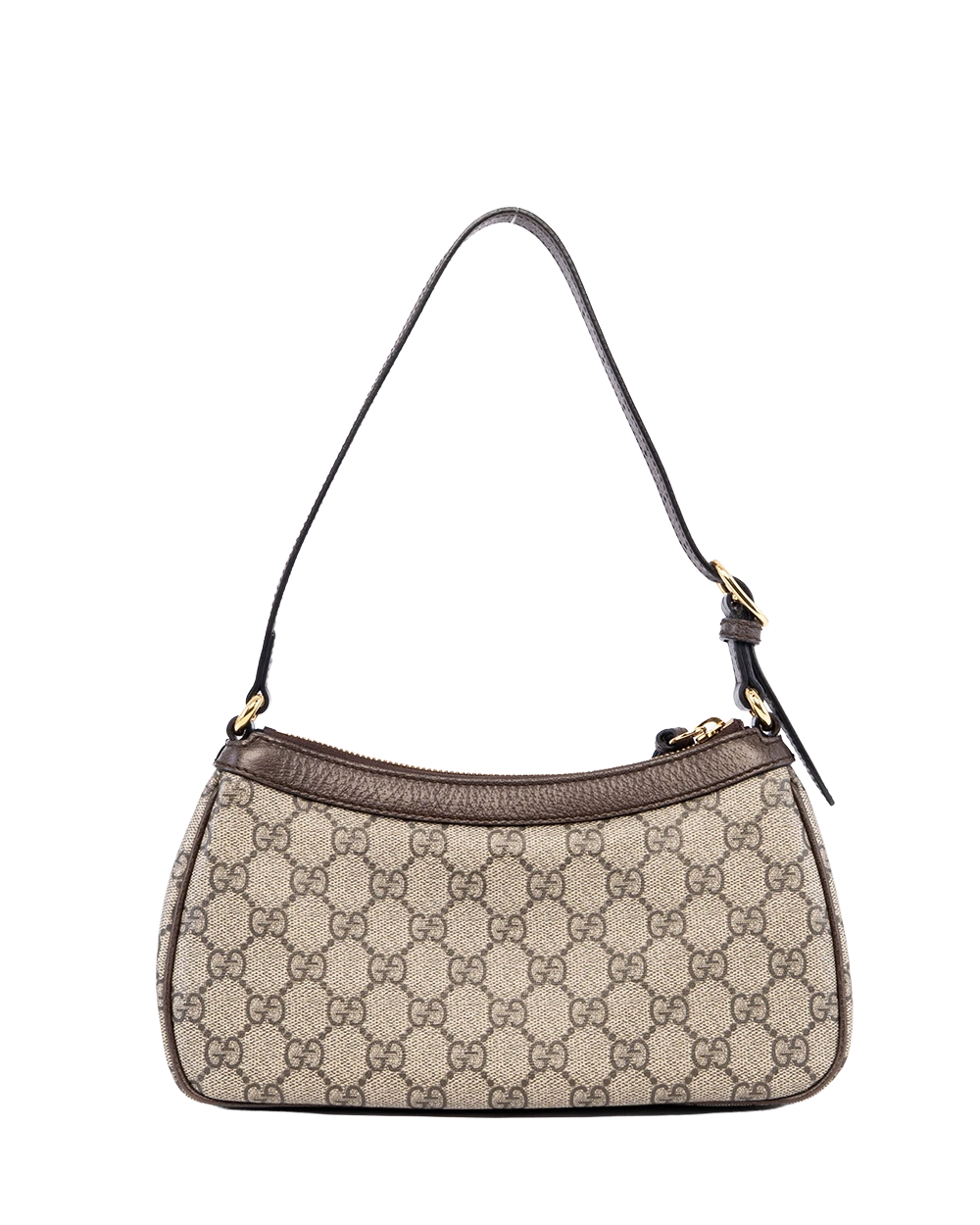 GUCCI OPHIDIA GG SHOULDER SMALL BROWN GG MONOGRAM CANVAS GHW 735145 5209781 05079