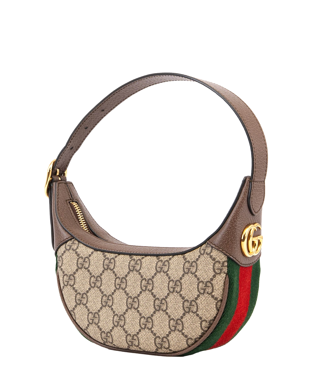 GUCCI OPHIDIA MINI BROWN GG MONOGRAM CANVAS GHW 658551 562600 3161