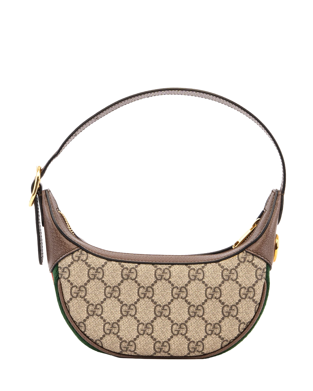 GUCCI OPHIDIA MINI BROWN GG MONOGRAM CANVAS GHW 658551 562600 3162