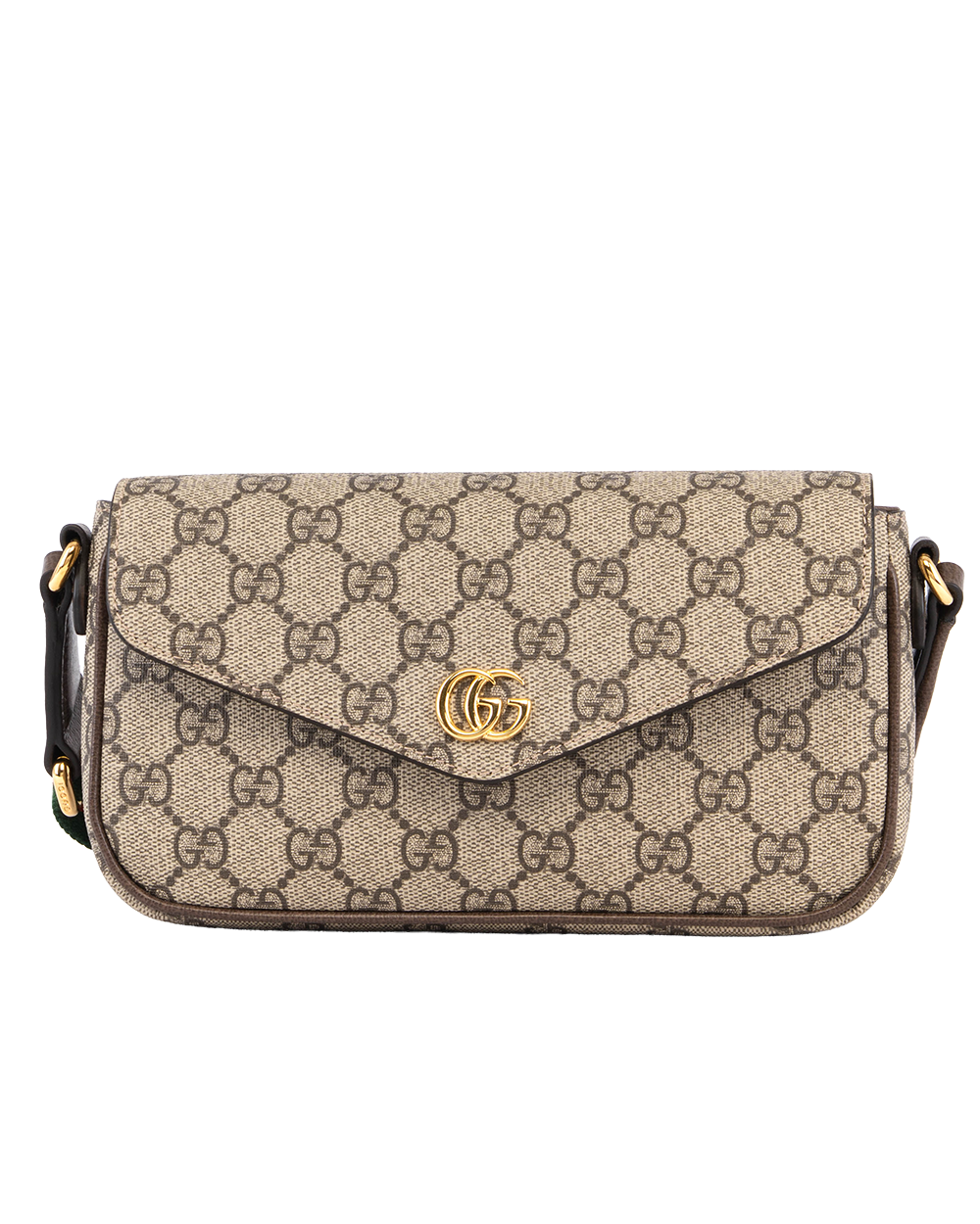GUCCI OPHIDIA MINI BROWN GG MONOGRAM CANVAS GHW 2612