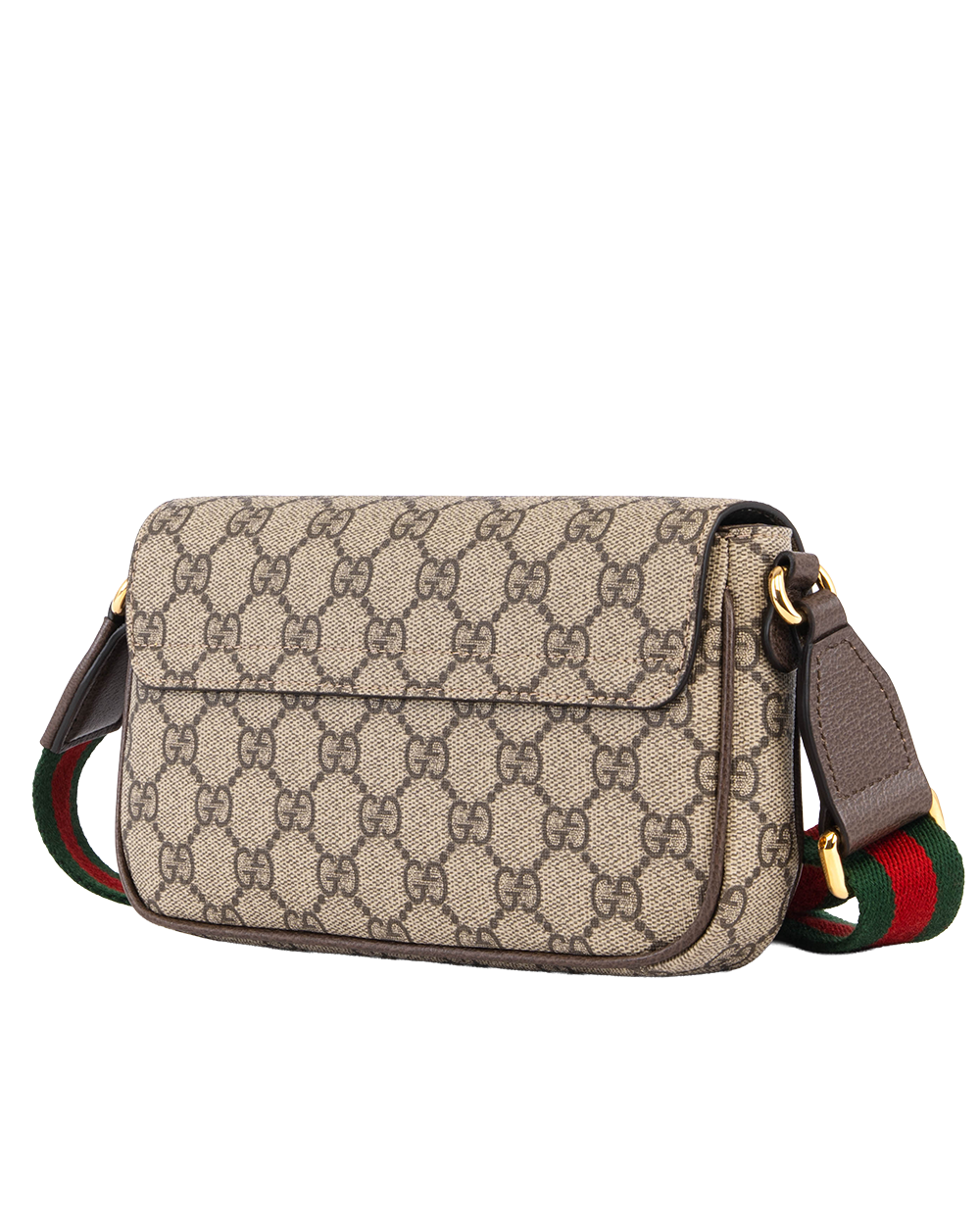 GUCCI OPHIDIA MINI BROWN GG MONOGRAM CANVAS GHW 2615