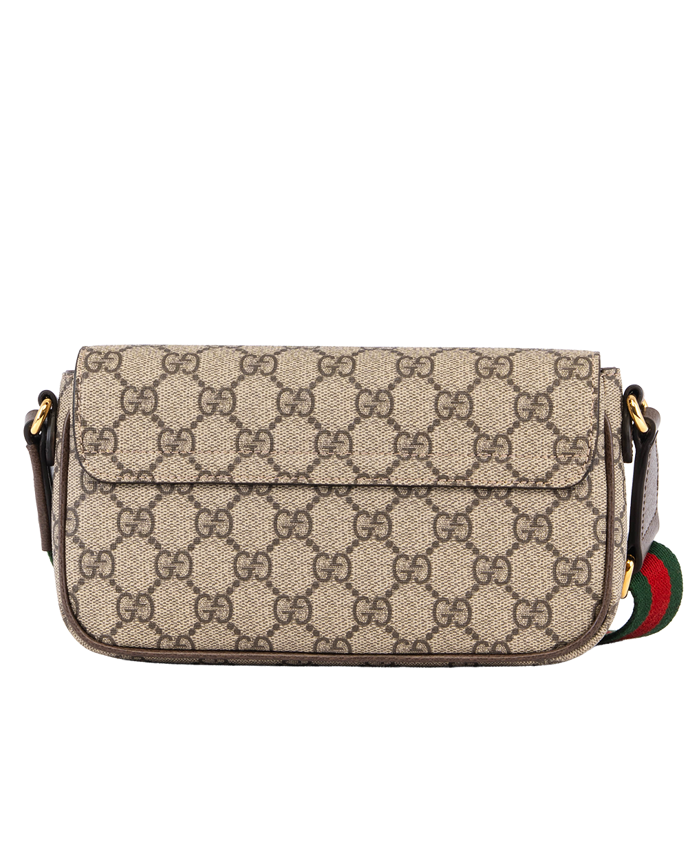 GUCCI OPHIDIA MINI BROWN GG MONOGRAM CANVAS GHW 2616